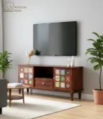 Benny Tv Unit (Honey Finish)