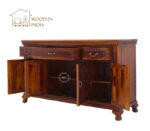 Coli Cabinets and Sideboard (Honey Finish) - Image 6