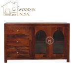 Blisto Kitchen Cabinet (Honey Finish) - Image 2