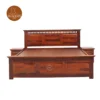 1 Adora Bed without Storage (King Size, Honey Finish)