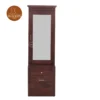 1 Adora Dressing Table With Storage Stool (Honey Finish)