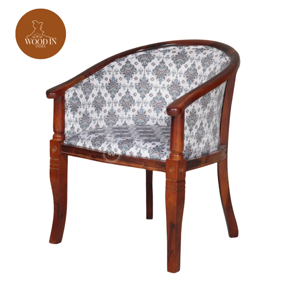 3 Abha Arm Chair (Honey Finish)