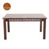 4 Adora 6 Seater Dining Table Set (Honey Finish)
