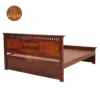 5 Adora Bed without Storage (King Size, Honey Finish)