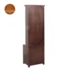 8 Adora Dressing Table With Storage Stool (Honey Finish)