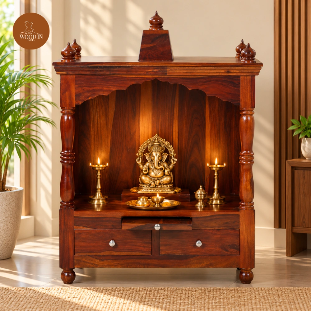 Alina Home Temple (Honey Finish)