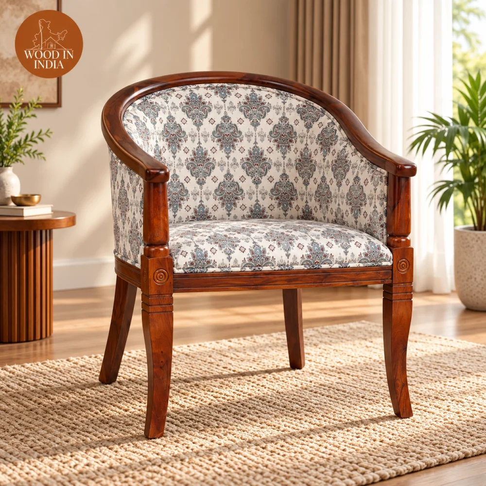 Abha Arm Chair (Honey Finish) Abha Arm Chair (Honey Finish)