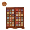 1 Brixt Bar Cabinet (Honey Finish)