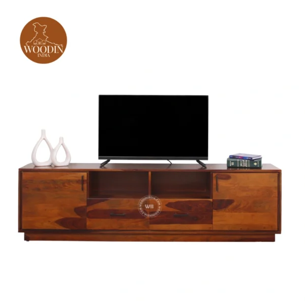 Dorian Tv Unit (Honey Finish)