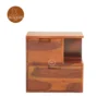 Fairo Bedside Table (Honey Finish)