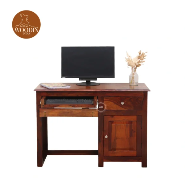 1 Filora Study Table (Honey Finish)