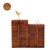 1 Aurtin Shoe Rack (Honey Finish)