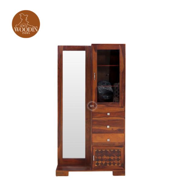1 Cinaya Dressing Table (Honey Finish)