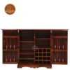 2 Brixt Bar Cabinet (Honey Finish)