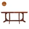 2 Cloin 6 Seater Dining Table Set (Honey Finish)
