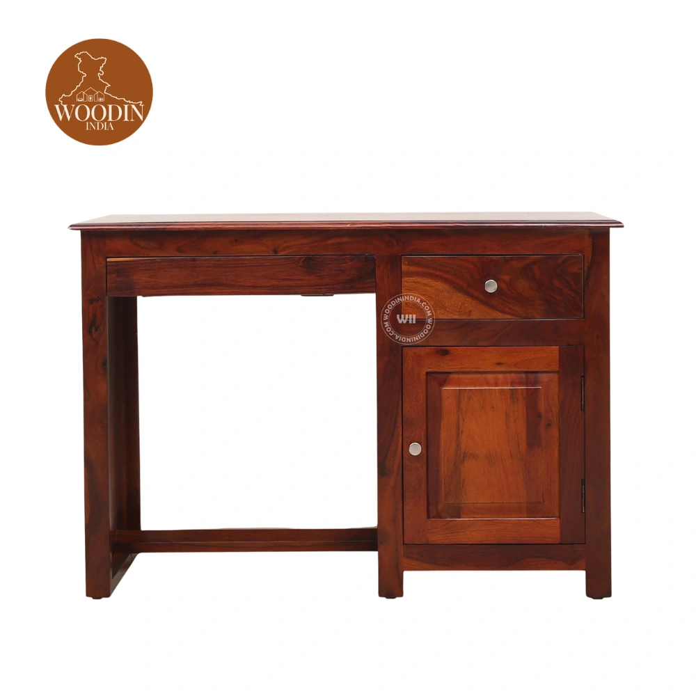 2 Filora Study Table (Honey Finish)