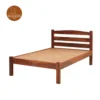 Flori Single Bed Without Storage (Honey Finish)
