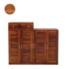 2 Aurtin Shoe Rack (Honey Finish)