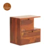 Fairo Bedside Table (Honey Finish)
