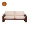 4 Dharohar 3+1+1 Wooden Sofa Set (Honey Finish)