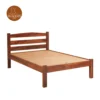 Flori Single Bed Without Storage (Honey Finish)