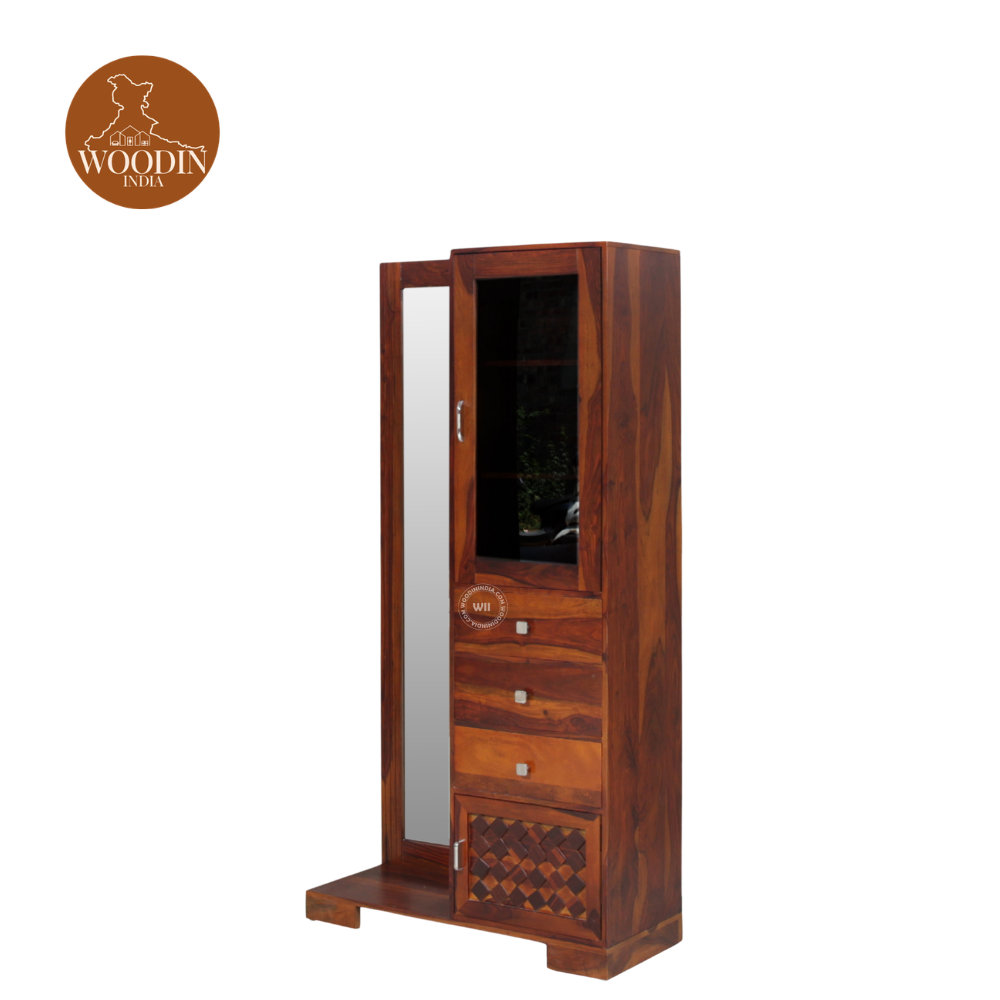 4 Cinaya Dressing Table (Honey Finish)