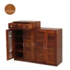 5 Aurtin Shoe Rack (Honey Finish)