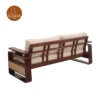 5 Dharohar 3+1+1 Wooden Sofa Set (Honey Finish)