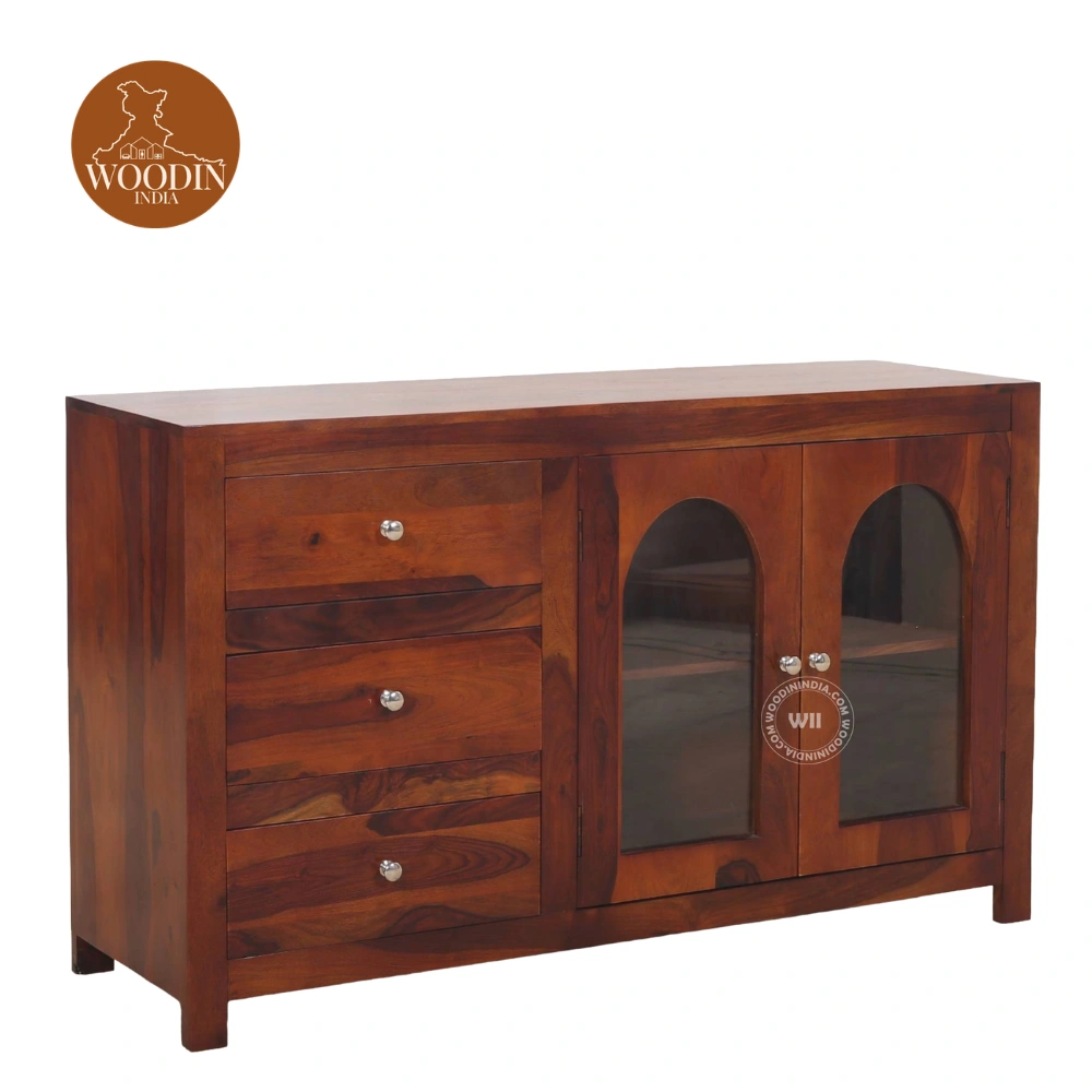 5 Blisto Kitchen Cabinet (Honey Finish)