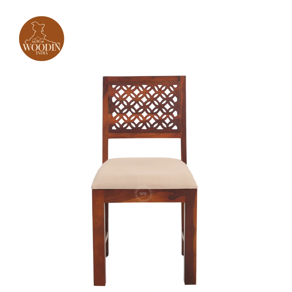 5 Carolina 4 Seater Dining Set (Honey Finish)