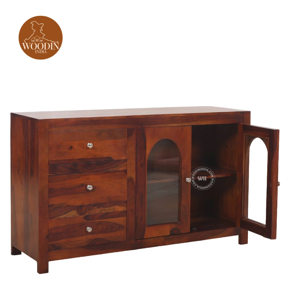 6 Blisto Kitchen Cabinet (Honey Finish)