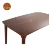 6 Filo 6 Seater Dining Set With Bench (Honey Finish)