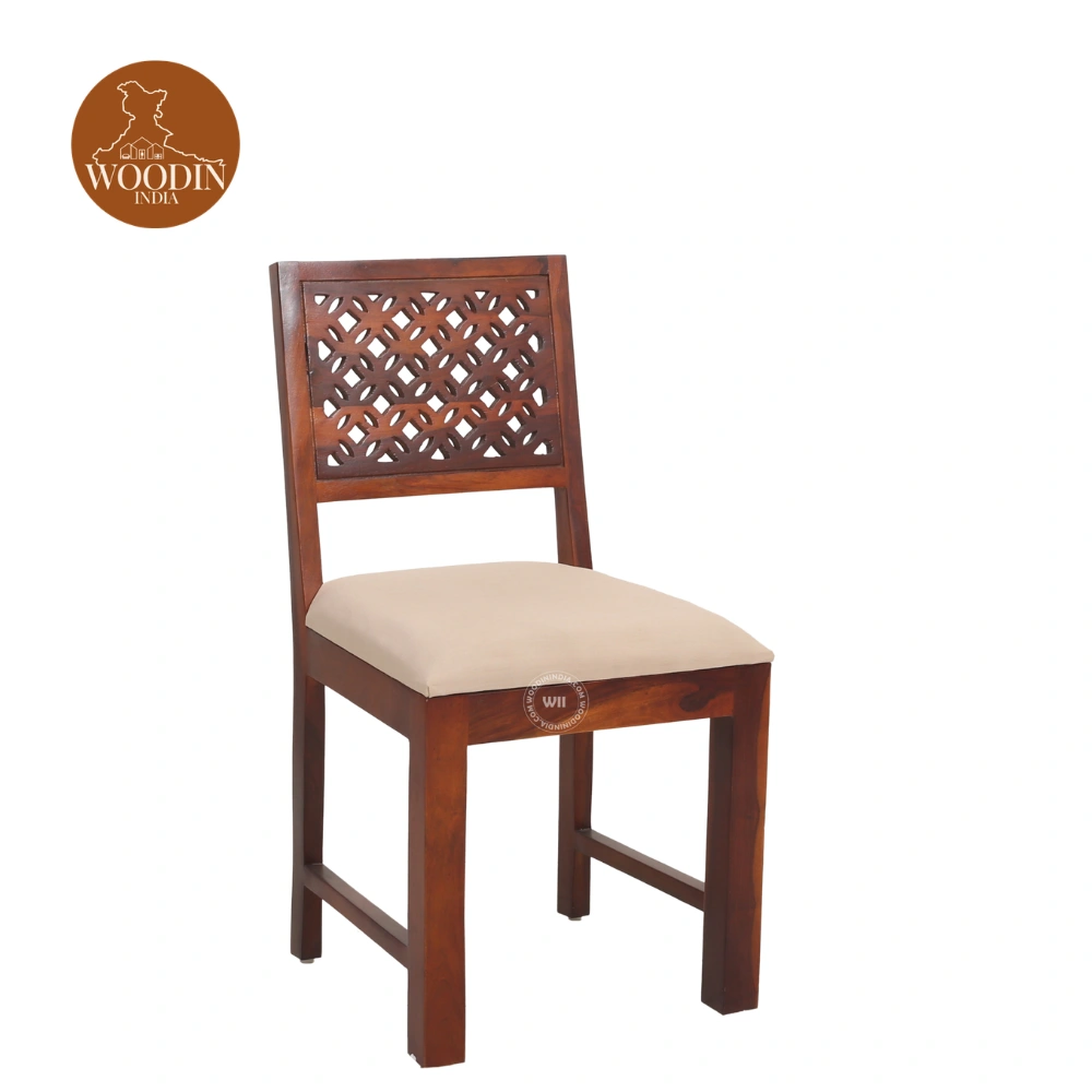 6 Carolina 4 Seater Dining Set (Honey Finish)