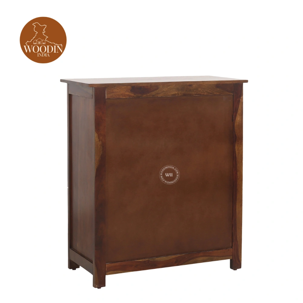 6 Colly Kitchen Cabinet (Honey Finish)