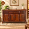 Coli Cabinets and Sideboard (Honey Finish)