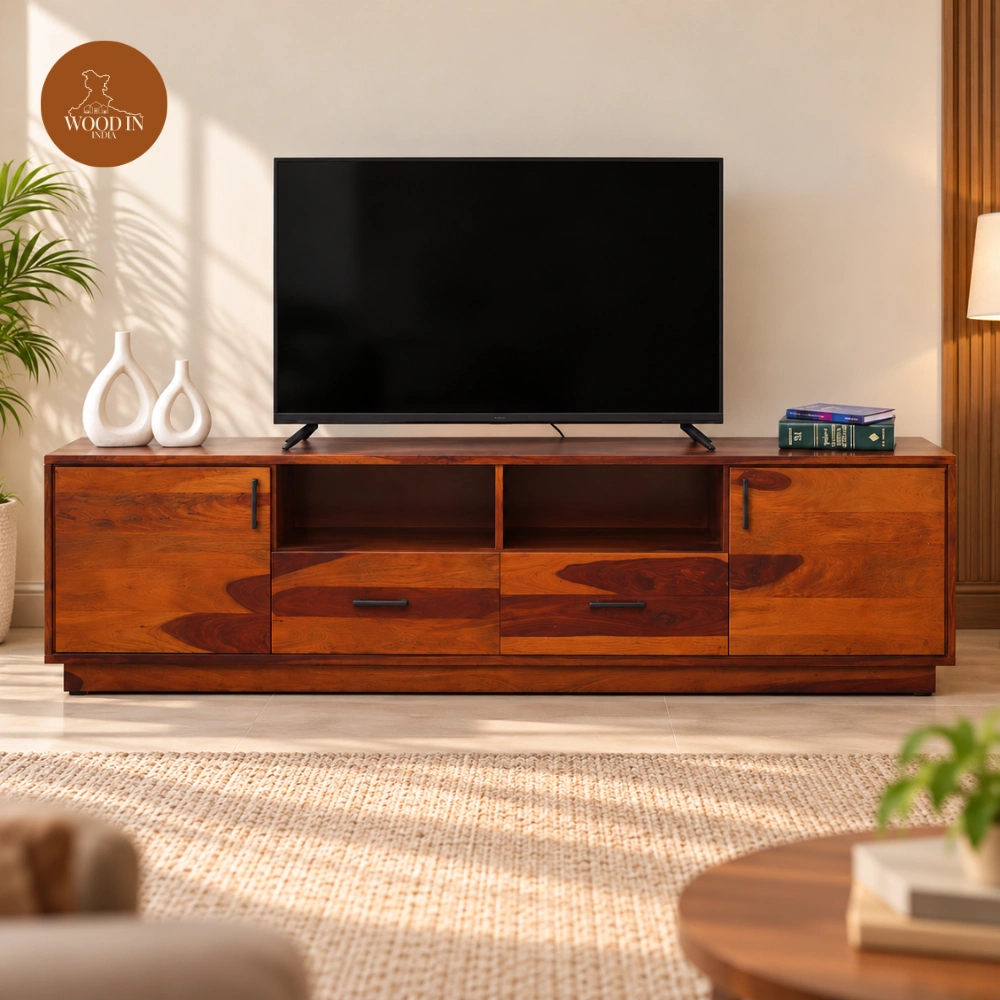 Dorian Tv Unit (Honey Finish) Dorian Tv Unit (Honey Finish)