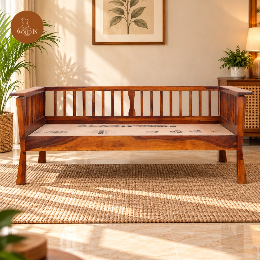 Edroi Divan (Honey Finish) Edroi Divan (Honey Finish)
