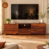 Flora Tv Unit (Honey Finish) Flora Tv Unit (Honey Finish)