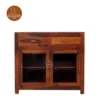 2 Lina Kitchen Cabinet (Honey Finish)