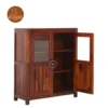 3 kalvin Kitchen Cabinet (Honey Finish)