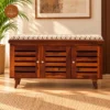 Kalvin Shoe Rack (Honey Finish) Kalvin Shoe Rack (Honey Finish)
