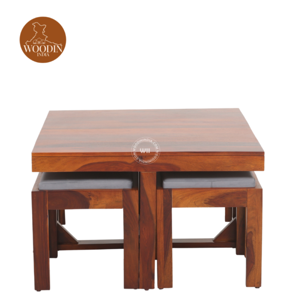 1 Noise Coffee Table Set (Honey Finish)