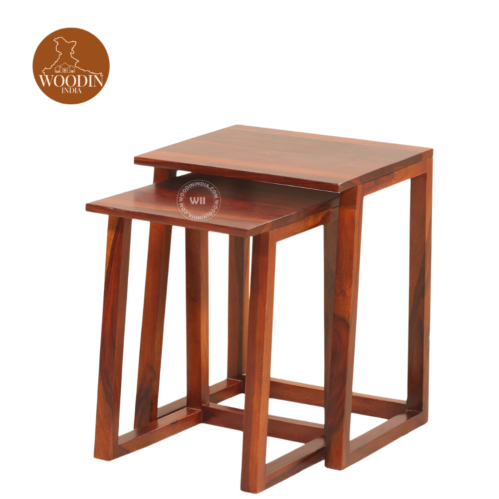 Mazia Nest of Tables (Honey Finish)