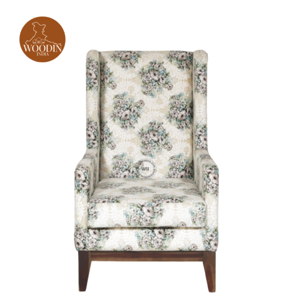 1 Zone Wingback Chair (Cotton fabric)