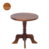 2 Triler Round Side Table (Honey Finish)