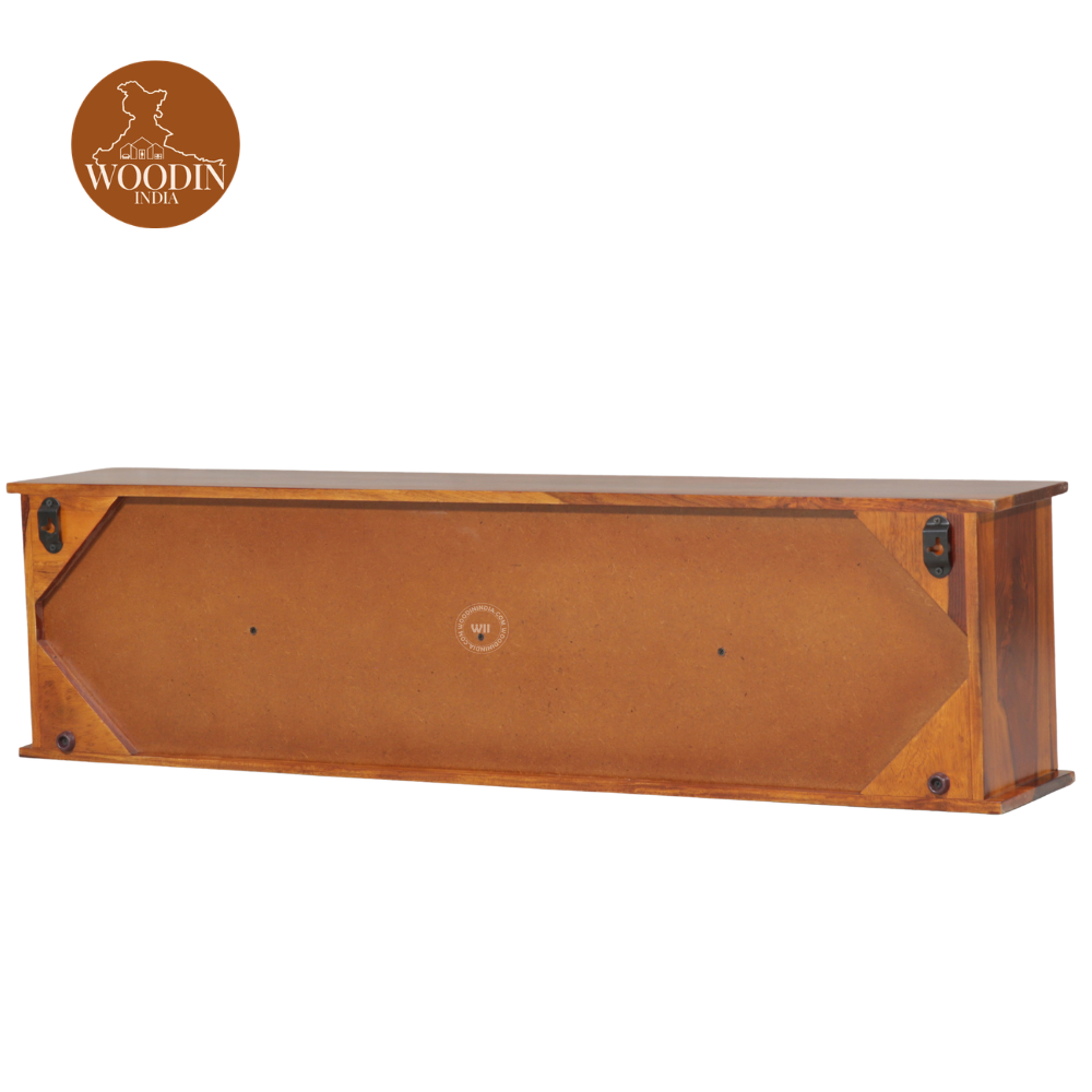 2 Tiro Wall Shelf (Honey Finish)