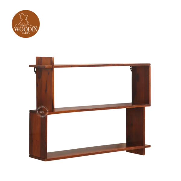 2 Snoy Wall Shelf (Honey Finish)