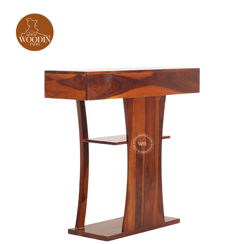 2 Shri Console Table (Honey Finish)