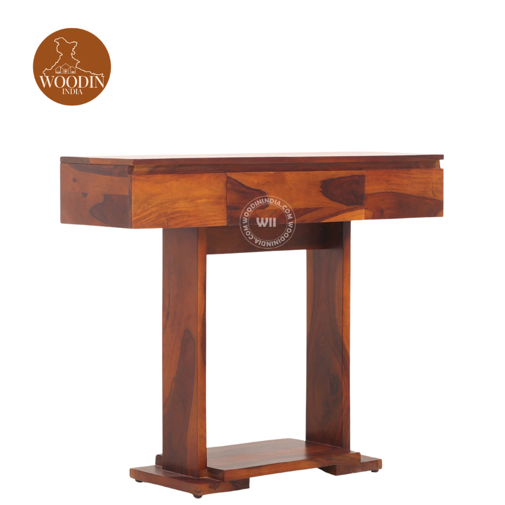 2 Novia Console Table (Honey Finish)