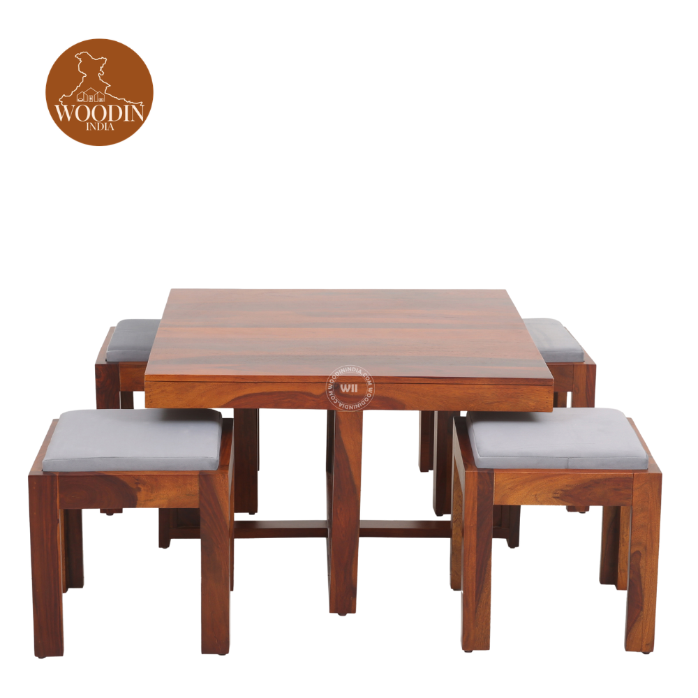 2 Noise Coffee Table Set (Honey Finish)